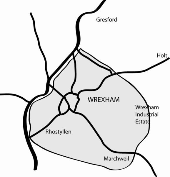 Catchment map